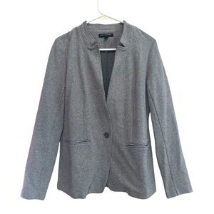 Banana Republic Heather Grey Lightweight Blazer/Jacket Size Small